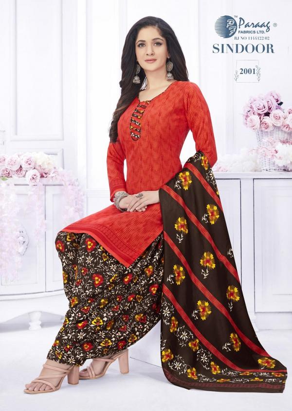 Paraag Sindoor Vol-2 Cotton Designer Redymade Suit